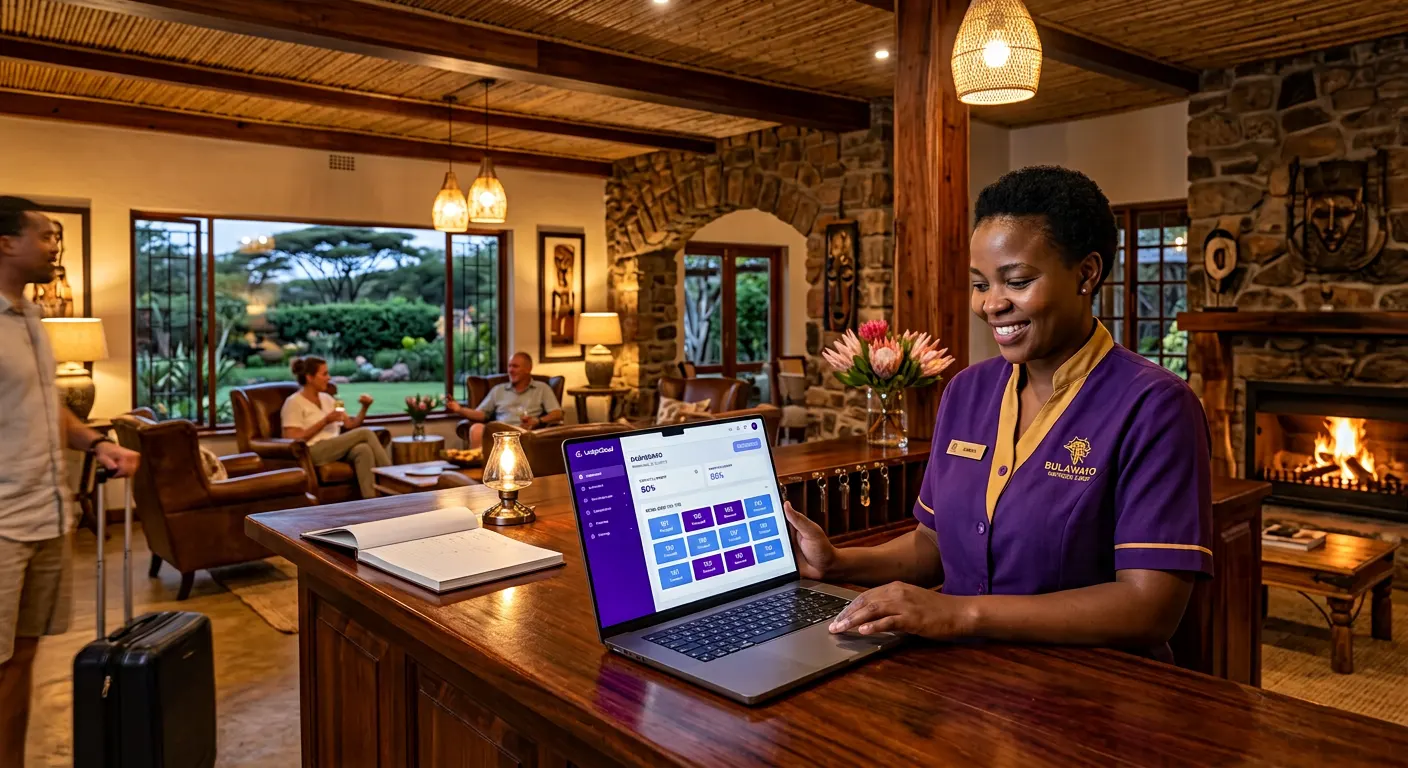 LodgeCloud at a lodge reception